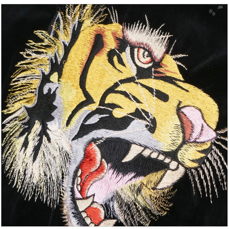 TAILOR TOYO テーラー東洋 TT15795 別珍 スカジャン TIGER HEAD × GOLD