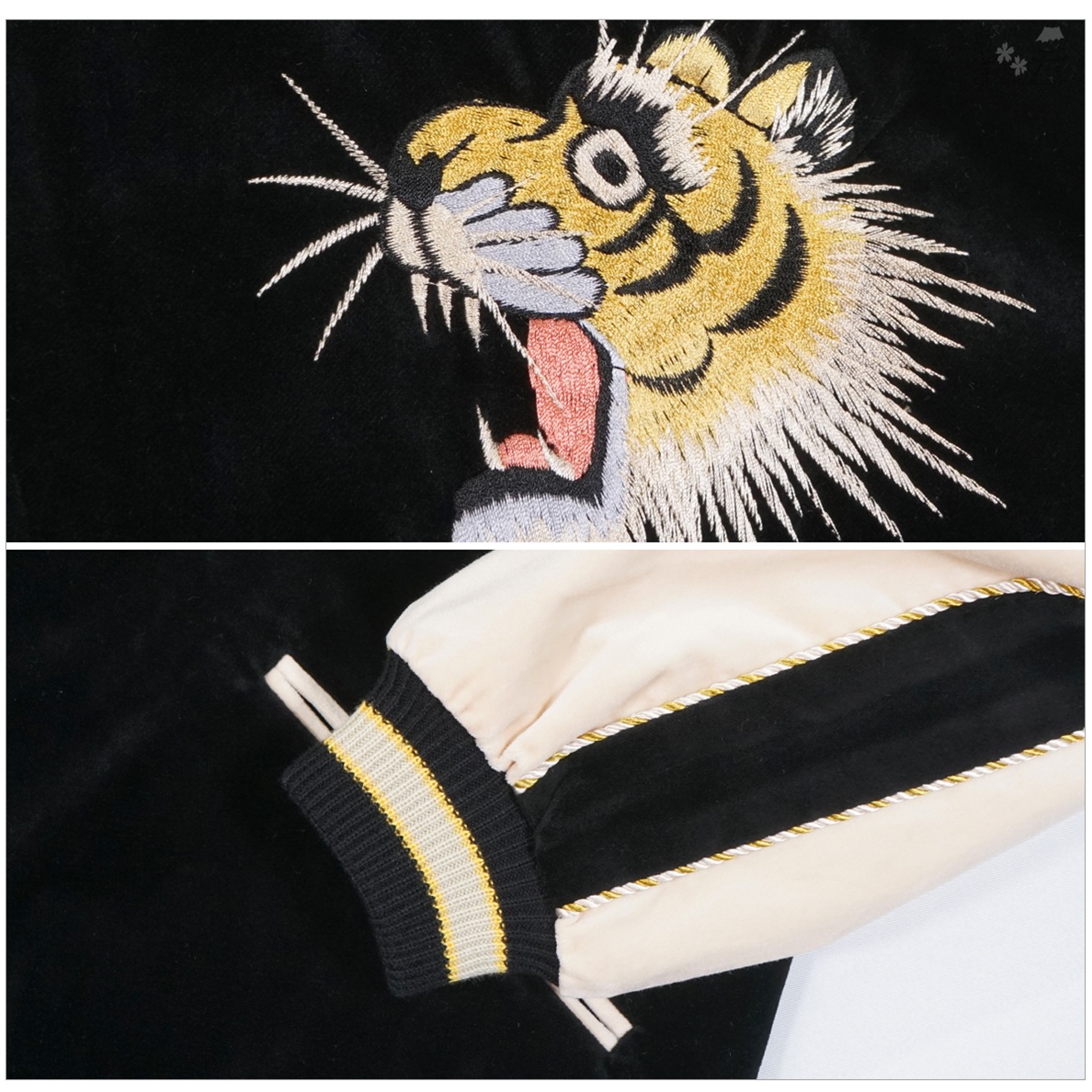 TAILOR TOYO テーラー東洋 TT15795 別珍 スカジャン TIGER HEAD × GOLD