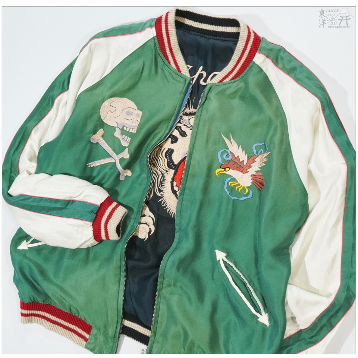 TAILOR TOYO テーラー東洋 TT15878 スカジャン エイジングモデル TIGER