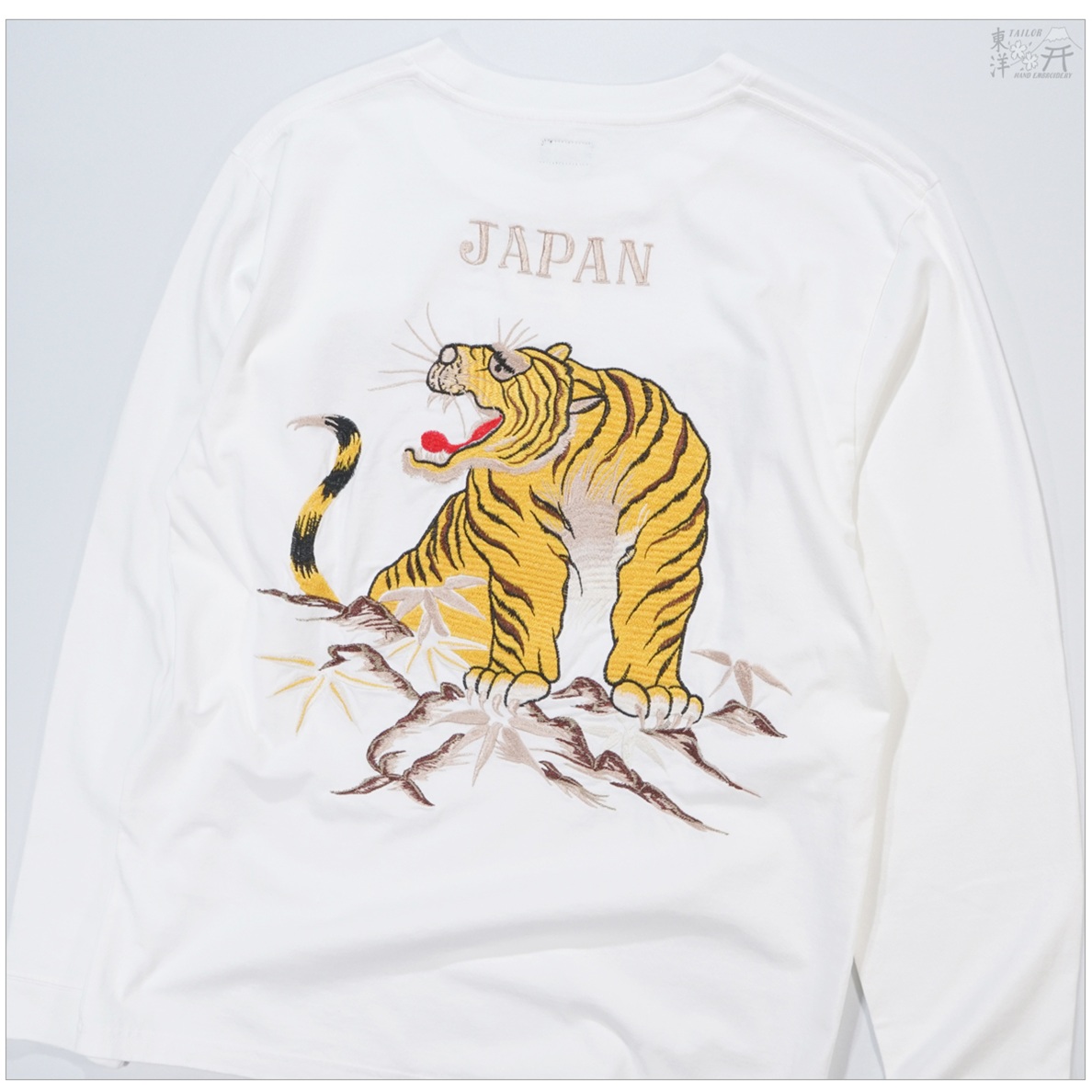 TAILOR TOYO テーラー東洋 TT69471 長袖スカTシャツ TIGER : FLAMINGO