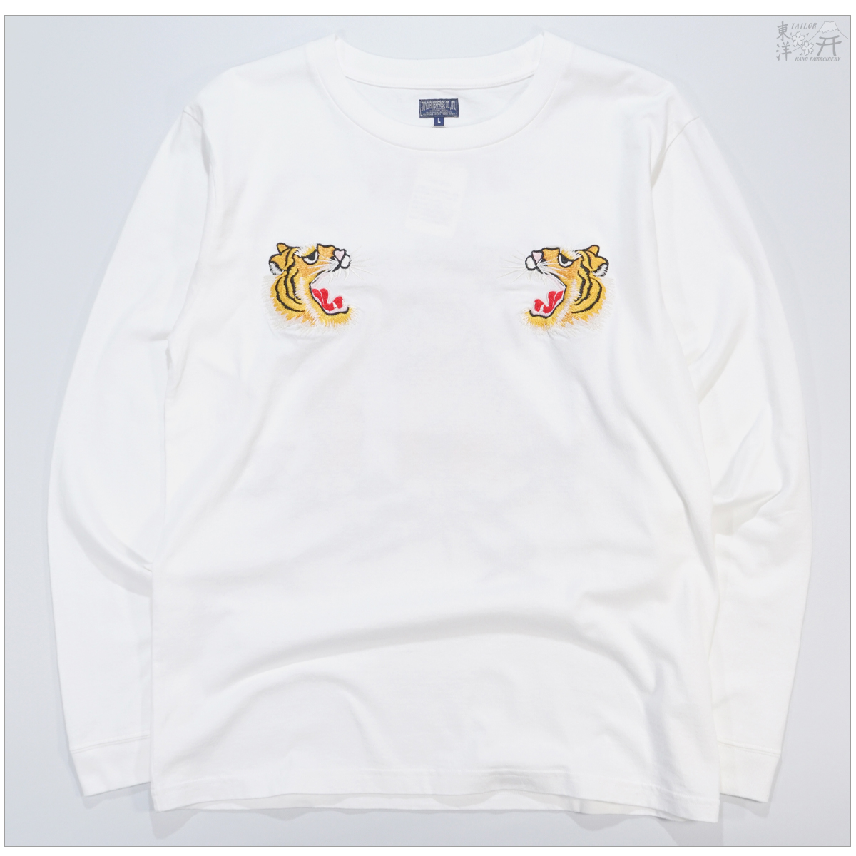 TAILOR TOYO テーラー東洋 TT69471 長袖スカTシャツ TIGER : FLAMINGO