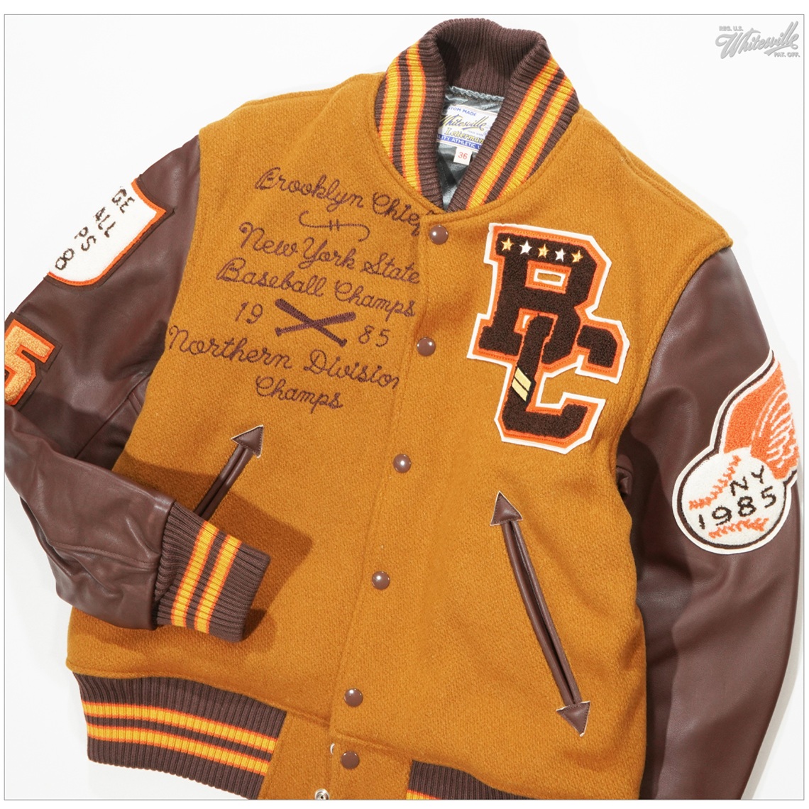 Whitesville スタジャン WHITESVILLE Whitesville ホワイツビル WV14460 30oz ウールメルトン