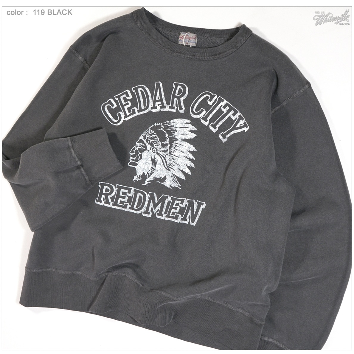 ホワイツビル/WHITES VILLE 両Vスウェット　トレーナー WHITESVILLE WV69529 ホワイツビル Whitesville 