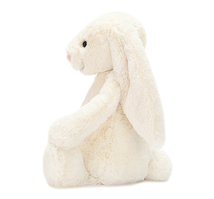 バシュフル バニー Mぬいぐるみ ウサギ 座高20cm クリーム Amazon.co.jp: Jellycat(ジェリーキャット) バシュフル バニー M