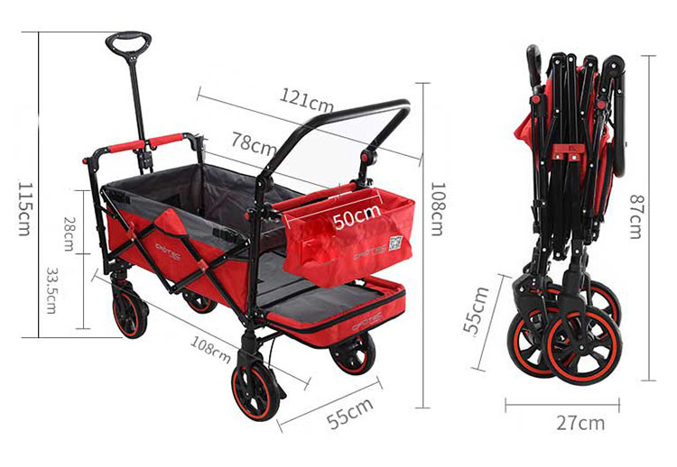 クロテックワゴン ブラックフレーム crotec wagon メーカー直送 海外×