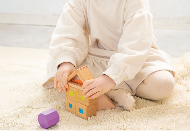 GENI ジェニ 森のあそび道具 音いっぱいつみき ボリュームセット