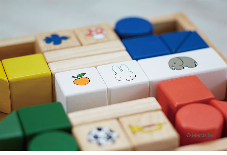 NICHIGAN（ニチガン） ミッフィー ブロックス NICHIGAN 1.5歳〜 miffy