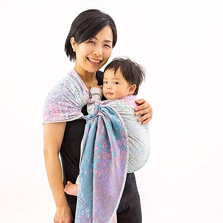 Didymos サマーモザイク コットン100% サイズ4 ベビーラップ 新生児から体重制限がなく抱っこやおんぶに使える