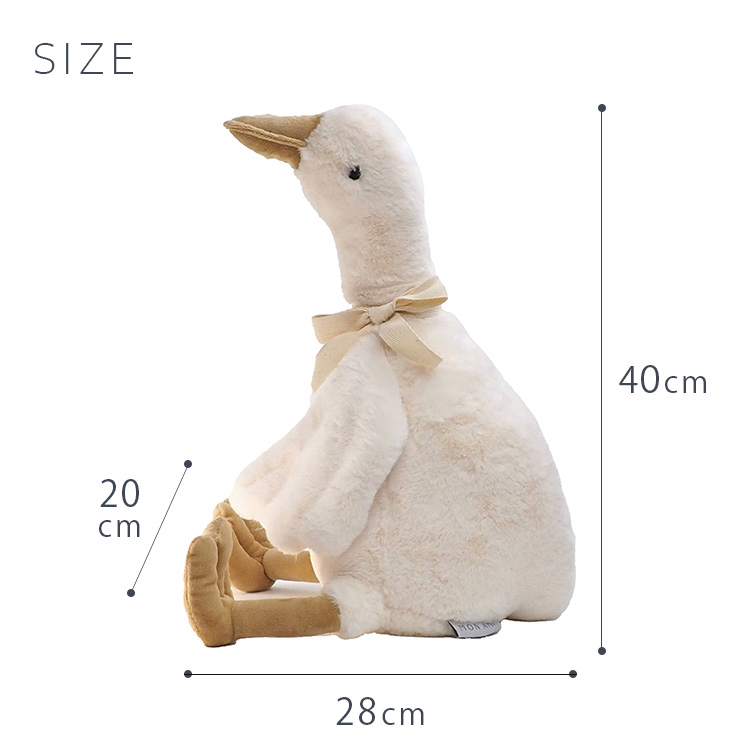 MON AMI モナミ プル フロッピーグース ガチョウ アヒル 鳥 ぬいぐるみ