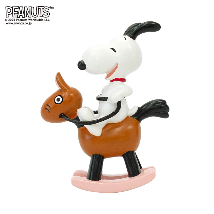 スヌーピー 干支飾り（午） 干支 2026年 午 うま ウマ 馬 フィギュア