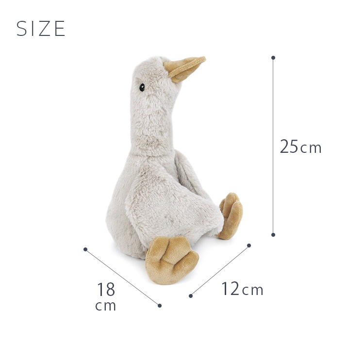 予約 MON AMI モナミ プル グレーグース S Sサイズ ガチョウ アヒル 鳥