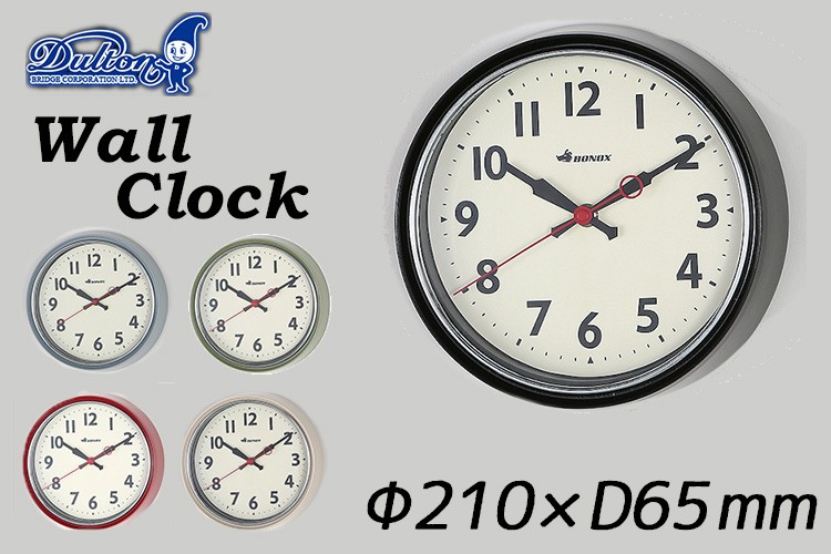 DULTON BONOX ウォールクロック/WALL CLOCK S426-207 : flaner - 通販