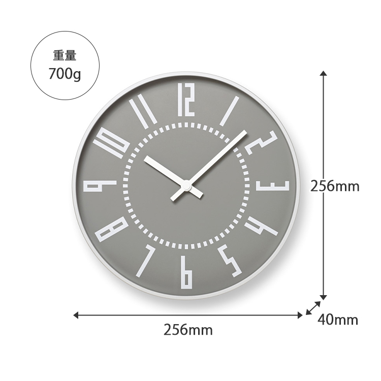 Lemnos（レムノス） 壁掛け時計 Lemnos eki clock エキ クロック TIL16