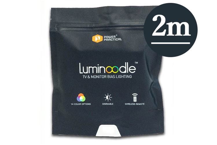テレビに貼る 間接照明 Luminoodle COLOR TV Backlight ルミヌードル