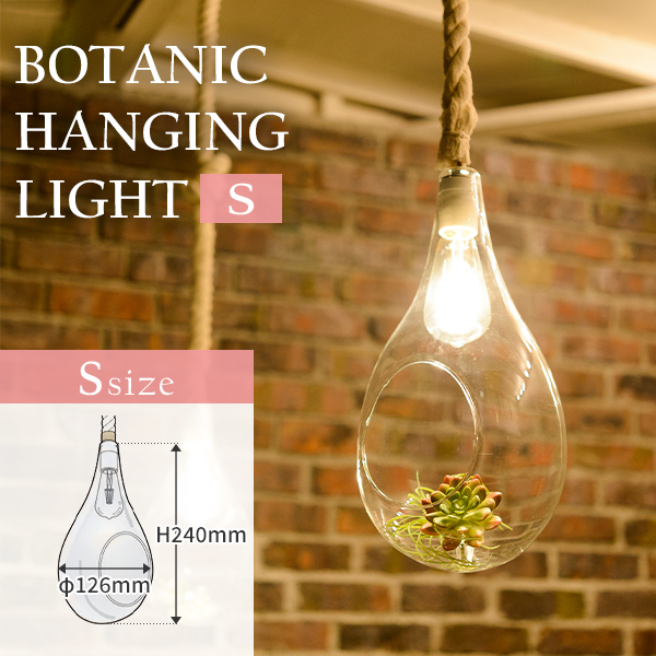 BOTANIC HANGING LIGHT M ボタニック ハンギングライト APEー021WH