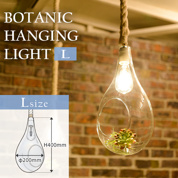 BOTANIC HANGING LIGHT M ボタニック ハンギングライト APEー021WH