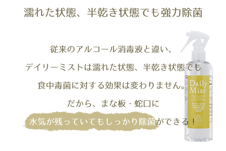 デイリーミスト daily mist 業務用 5L 天然除菌・抗菌スプレー