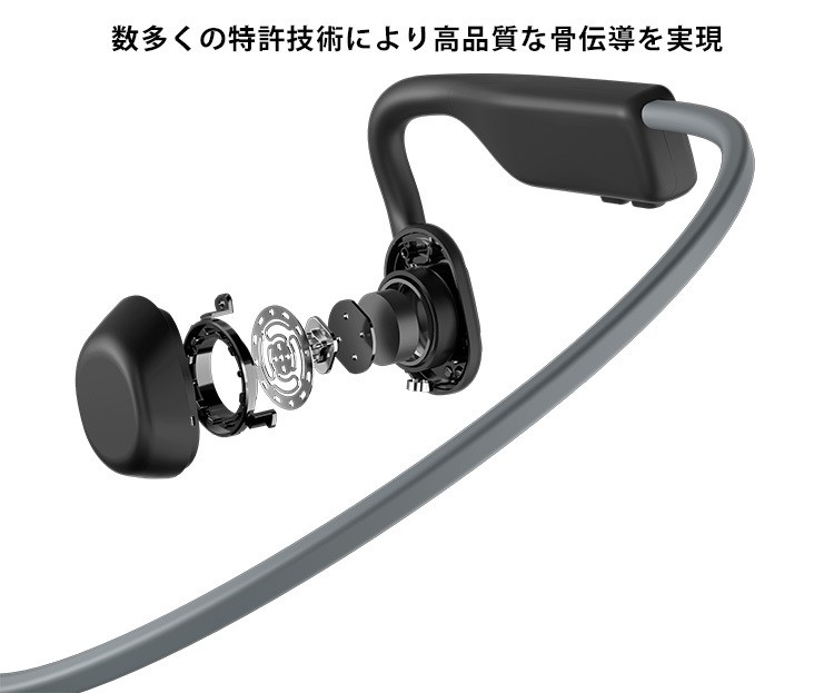 【新品/未開封商品】SHOKZ OPENMOVE ワイヤレス骨伝導イヤホン VGP2023】Shokzイヤホン OpenRun Pro、OpenMoveが金賞受賞、他