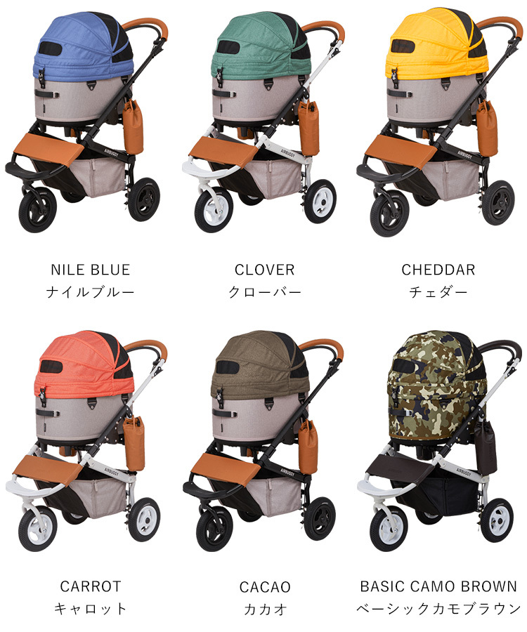 美品　オマケ多数　エアバギー　ドーム3　レギュラー　クローバー♣️ エアバギーフォーペット ドーム3 レギュラー セット AIRBUGGY DOME3