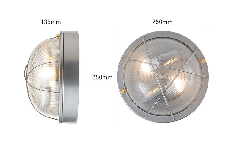 HERMOSA ハモサ PORT CEILING LAMP ポートシーリングランプ CM