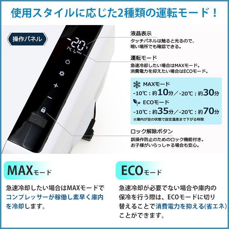 新色追加 正規販売店 RELICIA 車載冷凍冷蔵庫 RLC-CF22 コンプレッサー