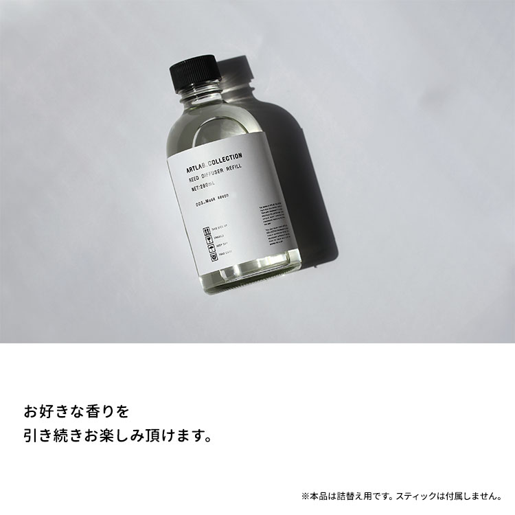 ARTLAB.COLLECTION リードディフューザー レフィル 280mL 詰