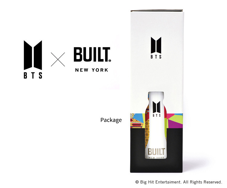 BTS×BUILT ステンレスボトル 532ml ｜バンタン BTS 防弾少年団 冷温