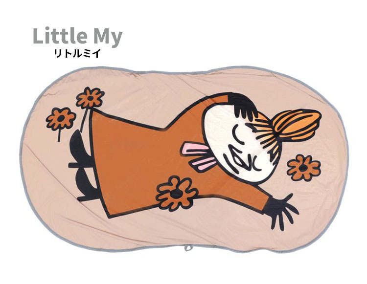 MOOMIN ひんやりブランケット ポケッタブルケース付き ムーミン