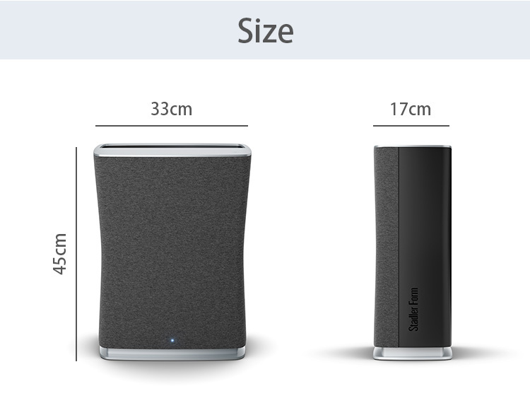 StadlerForm Roger2.0 little ロジャー リトル 空気清浄機 〜18畳