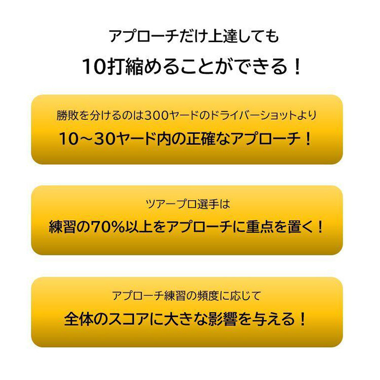 アプローチ達人 Pro プロ｜ゴルフ 練習 ネット 衝撃吸収 消音 高耐久