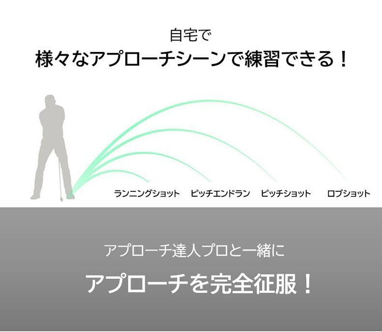 アプローチ達人 Pro プロ｜ゴルフ 練習 ネット 衝撃吸収 消音 高耐久