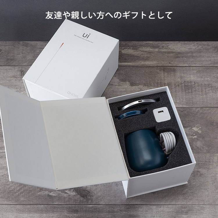 OHOM UiMug ウィマグ Qi充電器にもなる 保温マグカップ 355ml（NY） /海外× : f10020629 : flaner - 通販  - Yahoo!ショッピング