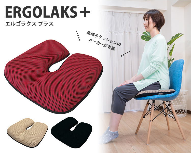 ERGOLAKS＋ エルゴラクス プラス ER09100 快適クッション 1年保証