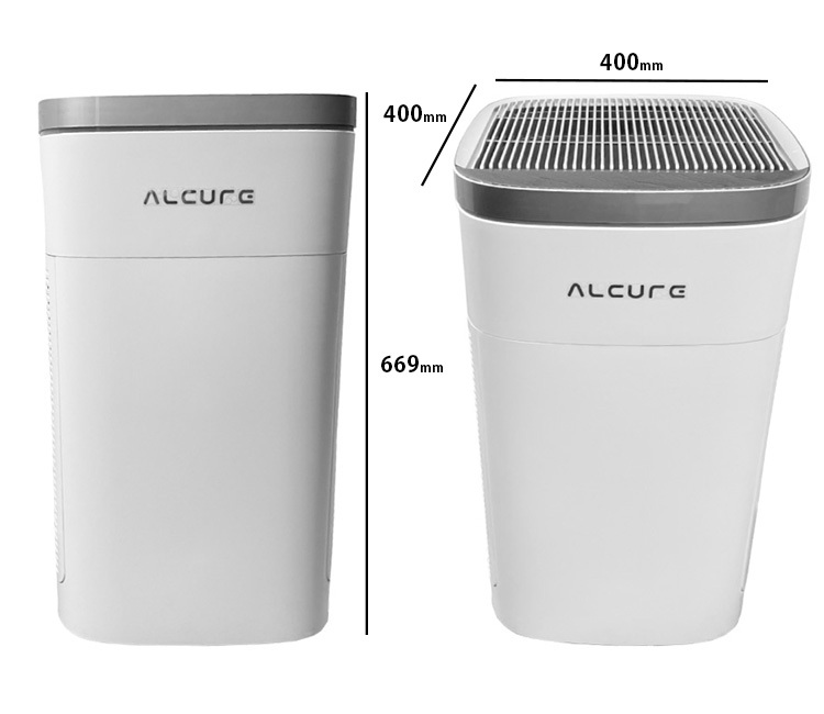 ALCURE アルキュア A100C 中型 空気清浄機 光触媒＆マイナスイオン機能付き /メーカー直送/海外× : f10020927 :  flaner - 通販 - Yahoo!ショッピング