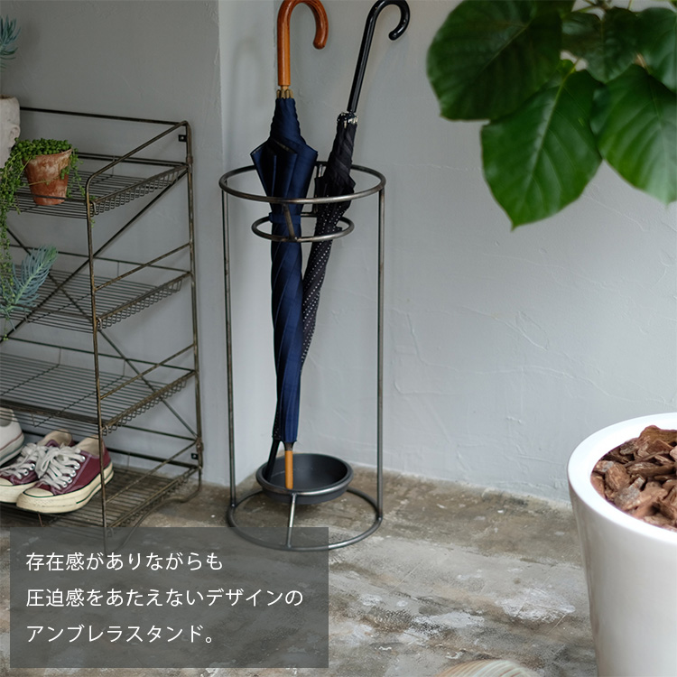 【梅雨時期限定値引き中！】新品ディクラッセ製アンブレラスタンド ホワイト 傘立て f10021262-004.jpg