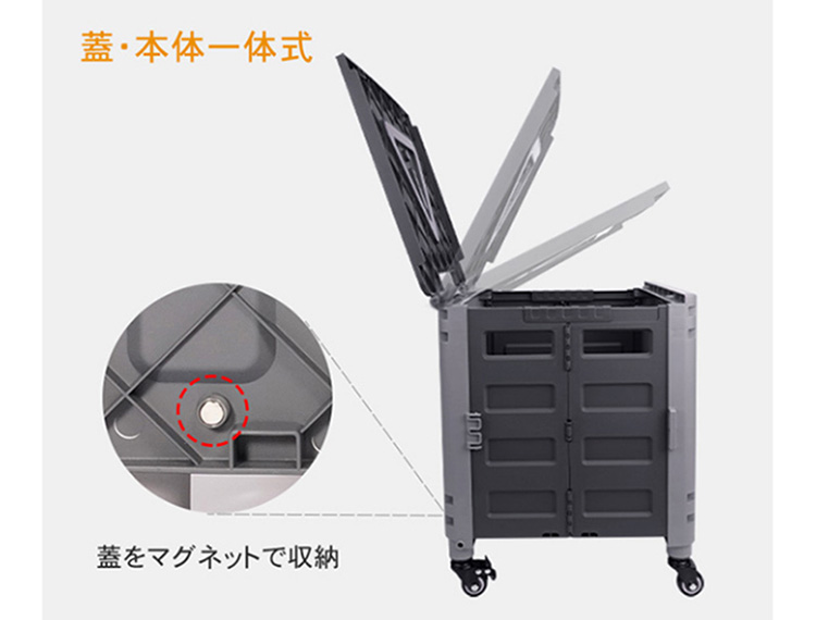 【値下げ】キャリーカートグレー Amazon.co.jp: 武田コーポレーション 【アウトドア・折りたたみ