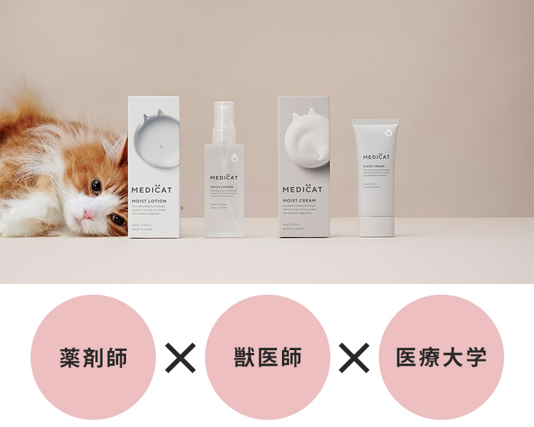 正規販売店 MEDICAT MOIST CREAM 60g 猫用 保湿クリーム スキンケア