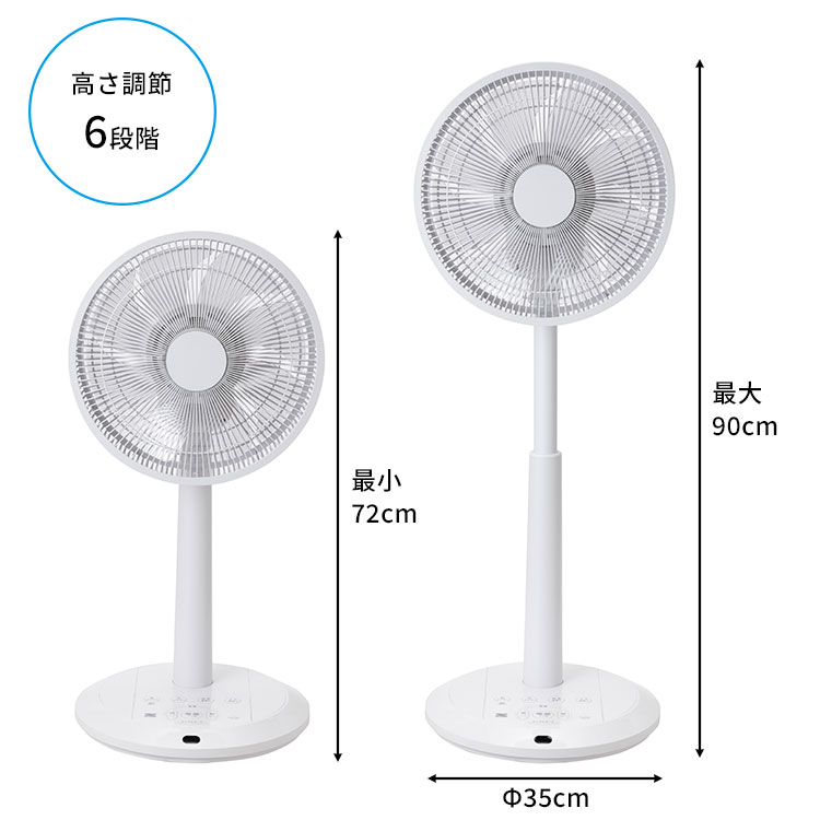 扇風機・サーキュレーター @ ZENKEN DC FAN 2 ZEFーDC2 DC扇風機 サーキュレーター ゼンケン/海外