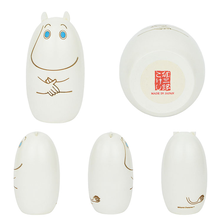 MOOMIN × 卯三郎こけし　２つセット 楽天市場】MOOMIN×卯三郎 ミニこけし /スニフ : ポッチ