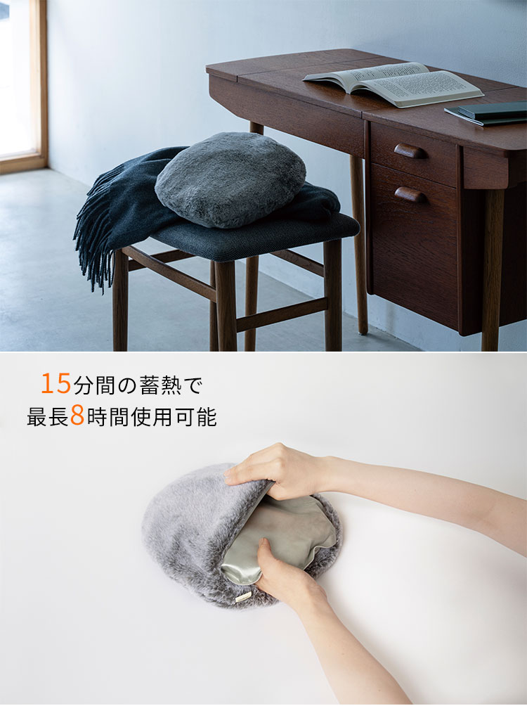 在庫限り商品☆送料無料 蓄熱式 エコ湯たんぽ ぬくぬく neko Like EWT