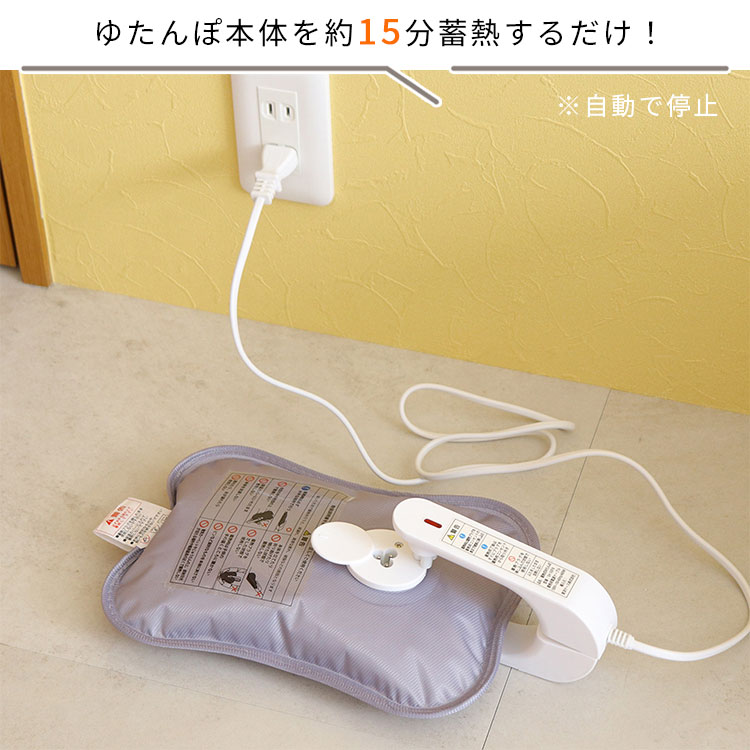 蓄熱式 ゆたんぽフレンズ くま ねこ うさぎ お湯がいらない コードレス