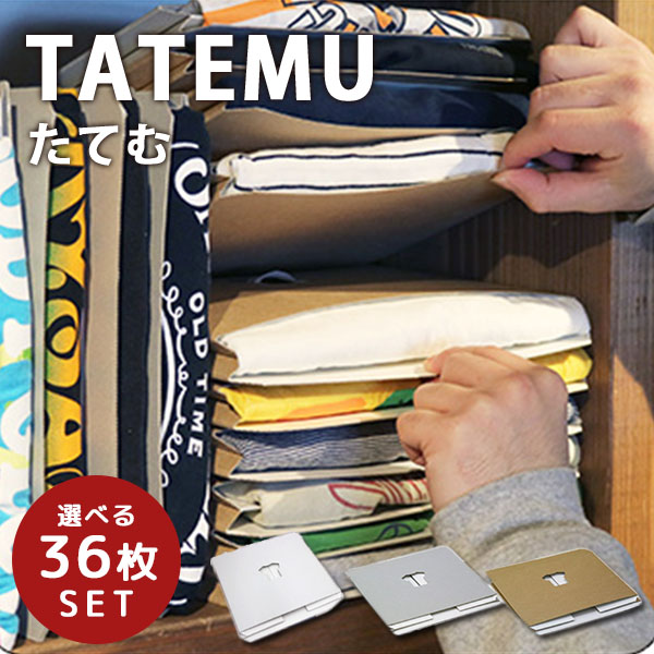 当店限定カラー有 18枚セット TATEMU たてむ タテム Tシャツ収納