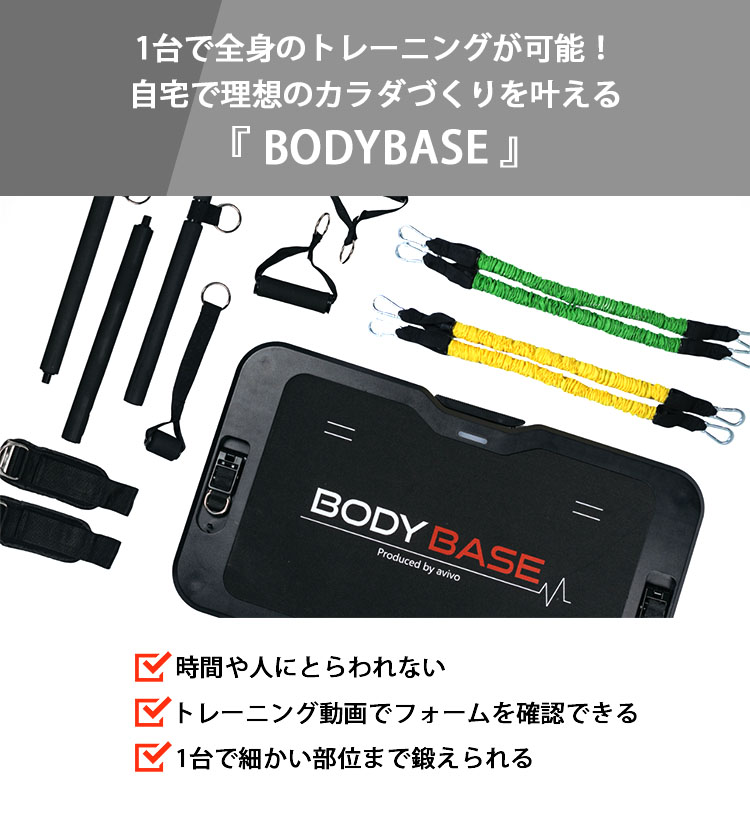 BODYBASE 基本パッケージ 筋トレ 自宅 トレーニング器具 : f10023419 : flaner - 通販 - Yahoo!ショッピング