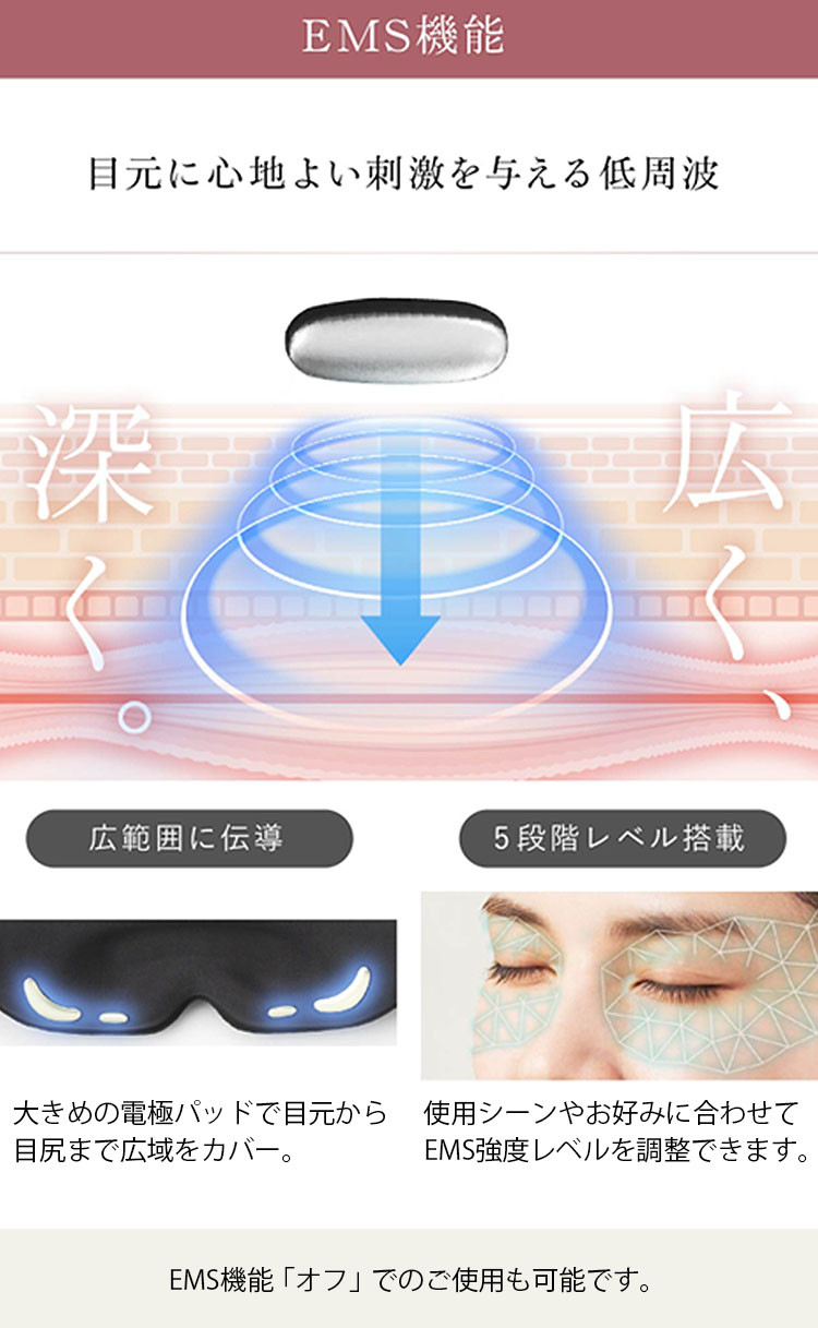 WAVEWAVE WAVEWAVE EMS HEAT EYE WH42-01 ウェーブウェーブ ヒートアイ