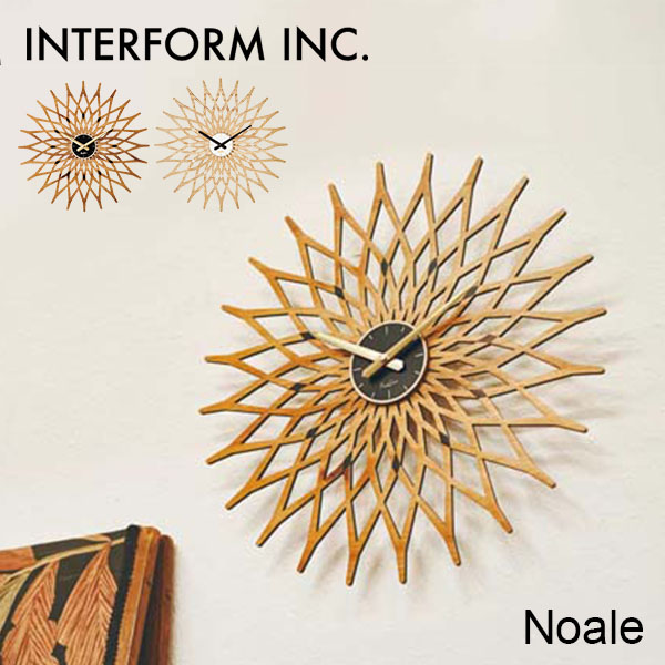 ルファール （Leffard） 壁掛け時計/INTERFORM インターフォルム /電池