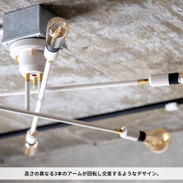 gram eight 【電球別売】6灯シーリングライト キムリック TC-1010