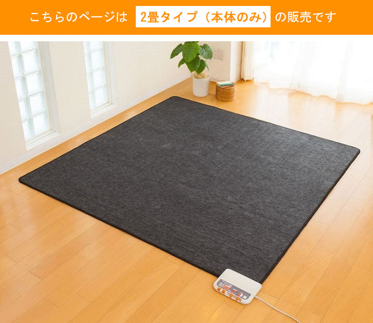 ゼンケン 電磁波99％カット ホットカーペット 2畳タイプ 本体のみ ZCB