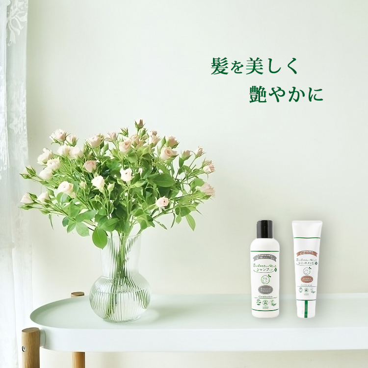 選べる2本セット ボタニカルテテ シャンプー＆トリートメント/海外