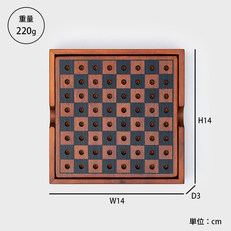 ANA ボードゲーム　チェス　チェッカー　新品未使用 SUCK UK チェス＆チェッカー｜SuckUK Iron&Glory 木製ボード