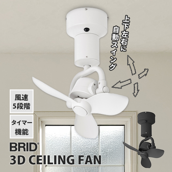 BRID シーリングファン Amazon | 003308 DUCT RAIL FAN Φ40 ナチュラル ダクトレール